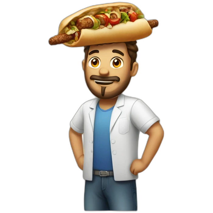 big kebab emoji