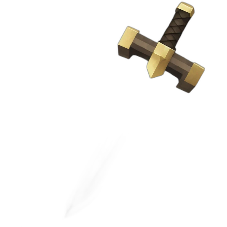 minecraft sword emoji