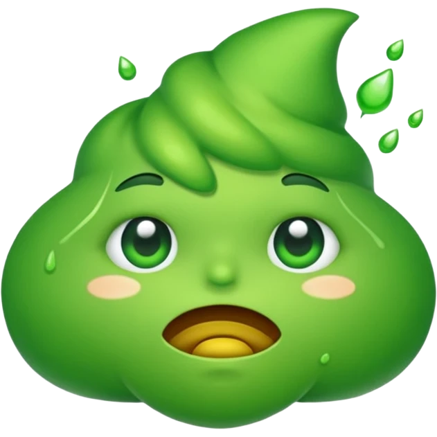 snot from someones nose emoji