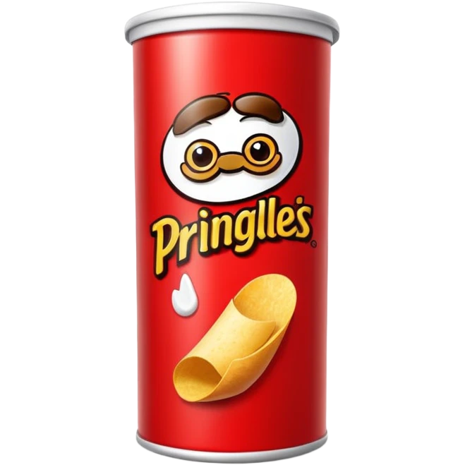 The pringles logo emoji