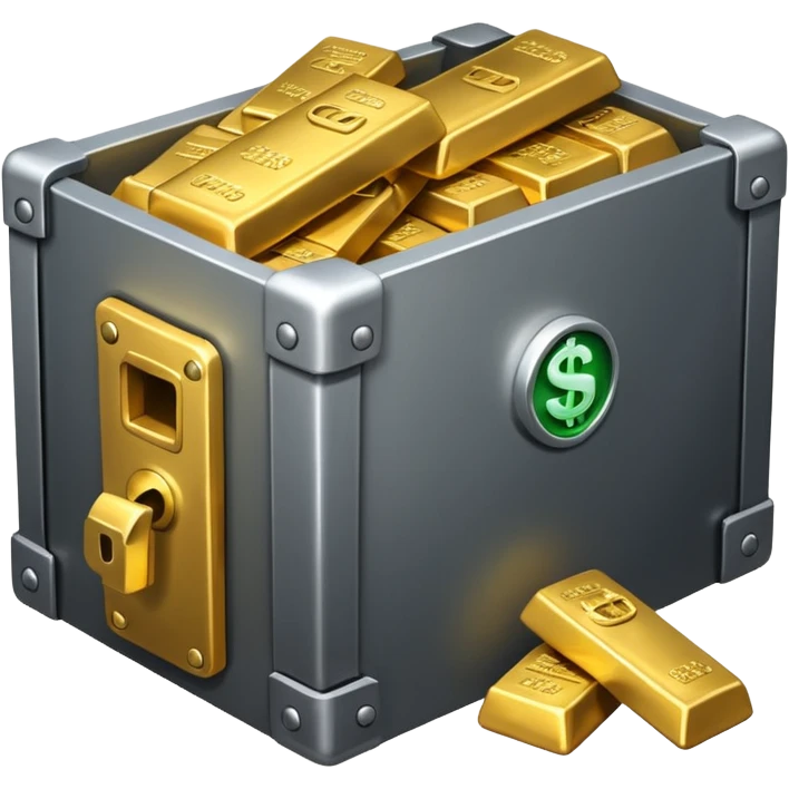 vault with money emoji