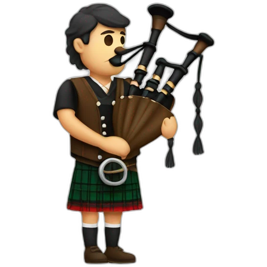 Bagpipe galician emoji