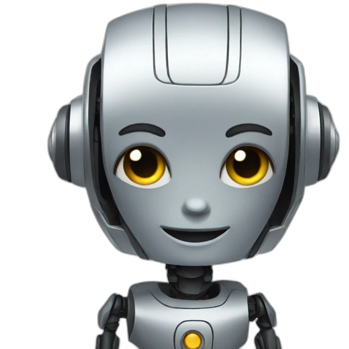 Robot cute emoji