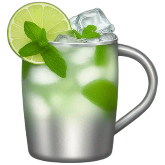Moscow mule cocktail emoji