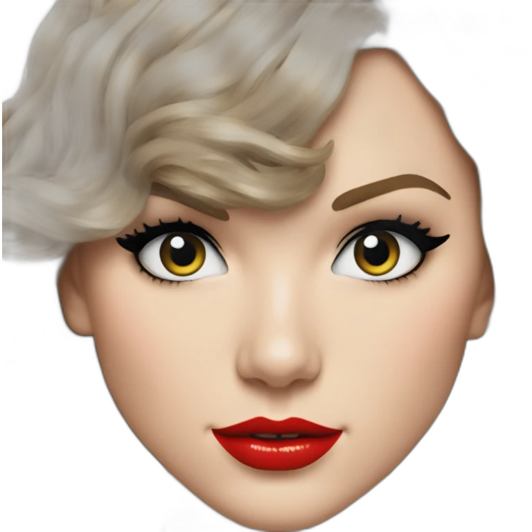 taylor swift from 1989 album cover emoji