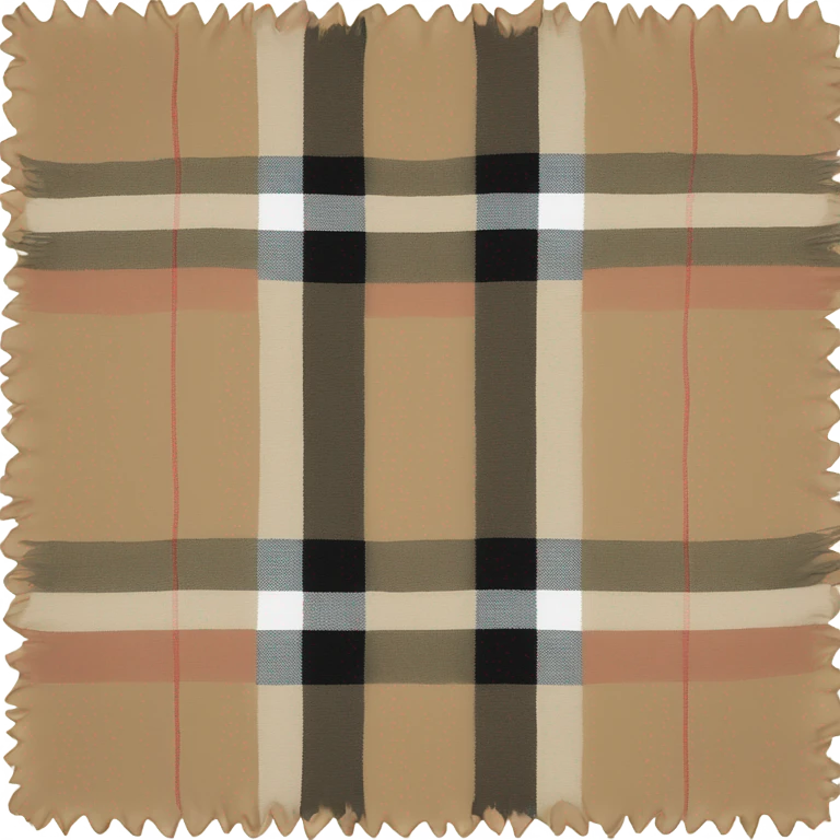 Burberry scarf  emoji