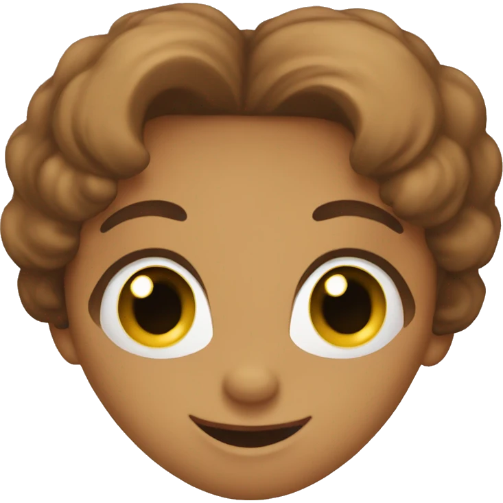 Brown heart emoji