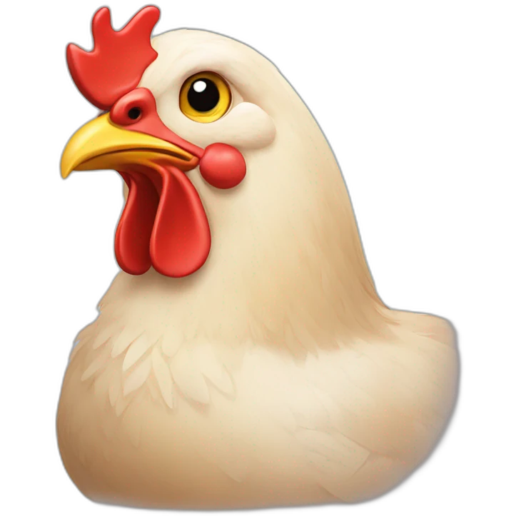 chicken emoji