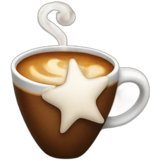 coffee-star emoji