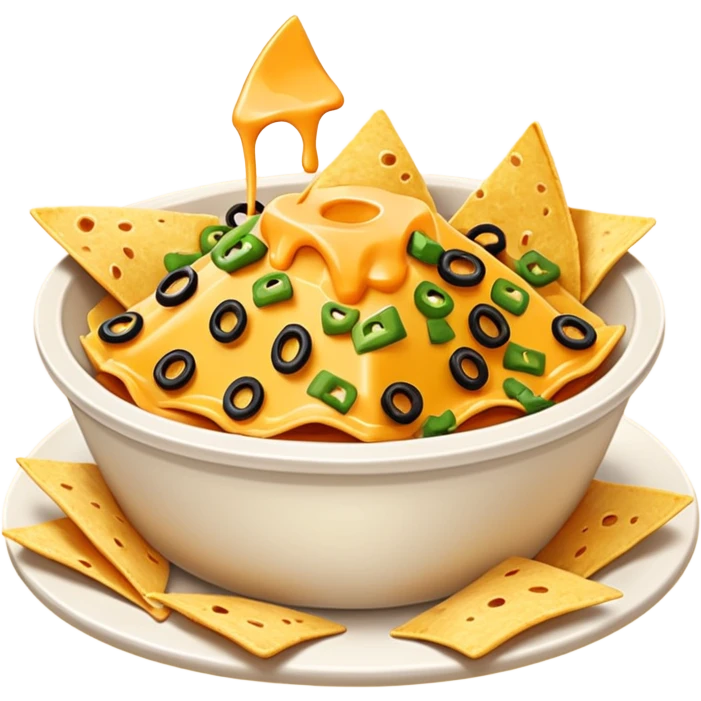 nachos with cheese dip emoji