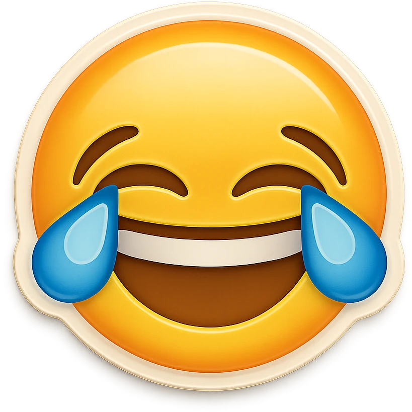 lol face  emoji