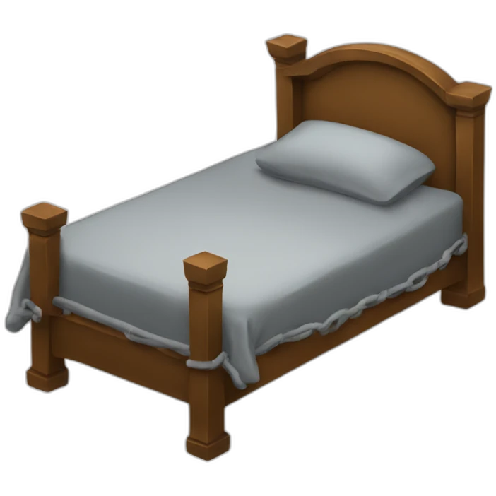 bed-chained emoji
