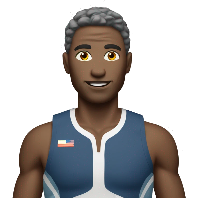 marathon runner white skin emoji