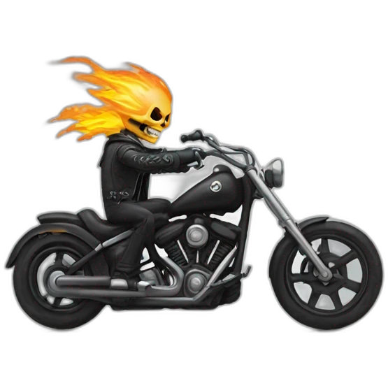 Ghost rider emoji