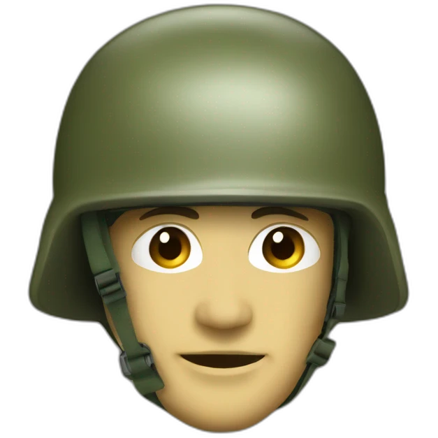 military helmet emoji