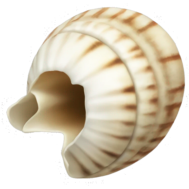 Puka shell emoji