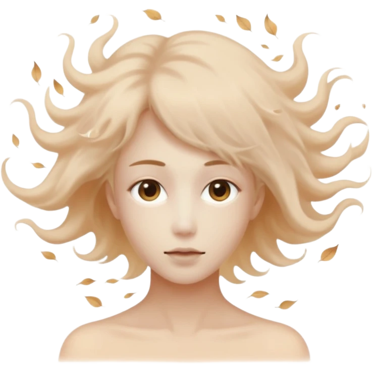 person transforming into dust emoji