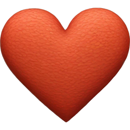 Texture heart emoji