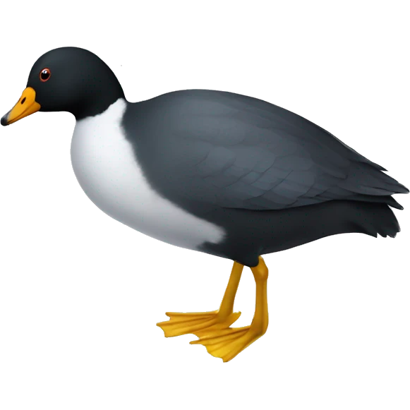 Eurasian coot emoji
