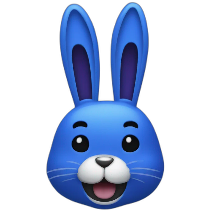 Blue Bonnie the Bunny from Fnaf emoji