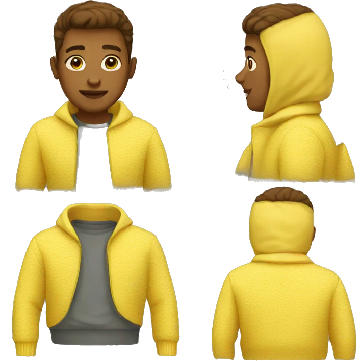 yellow sweater emoji