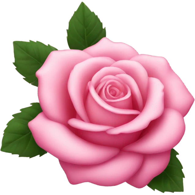 Rose pink emoji