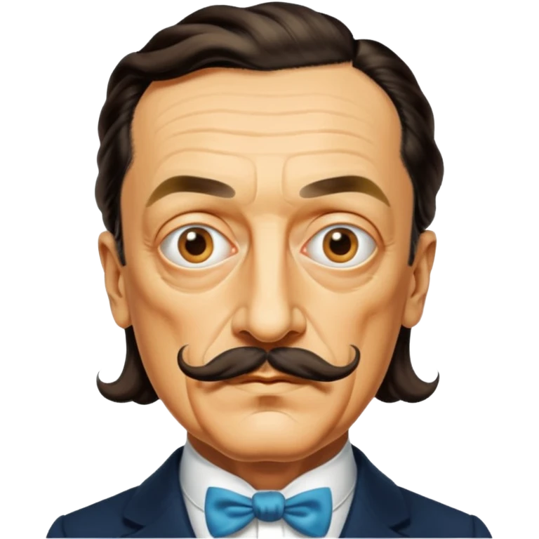 salvador dali headshot emoji