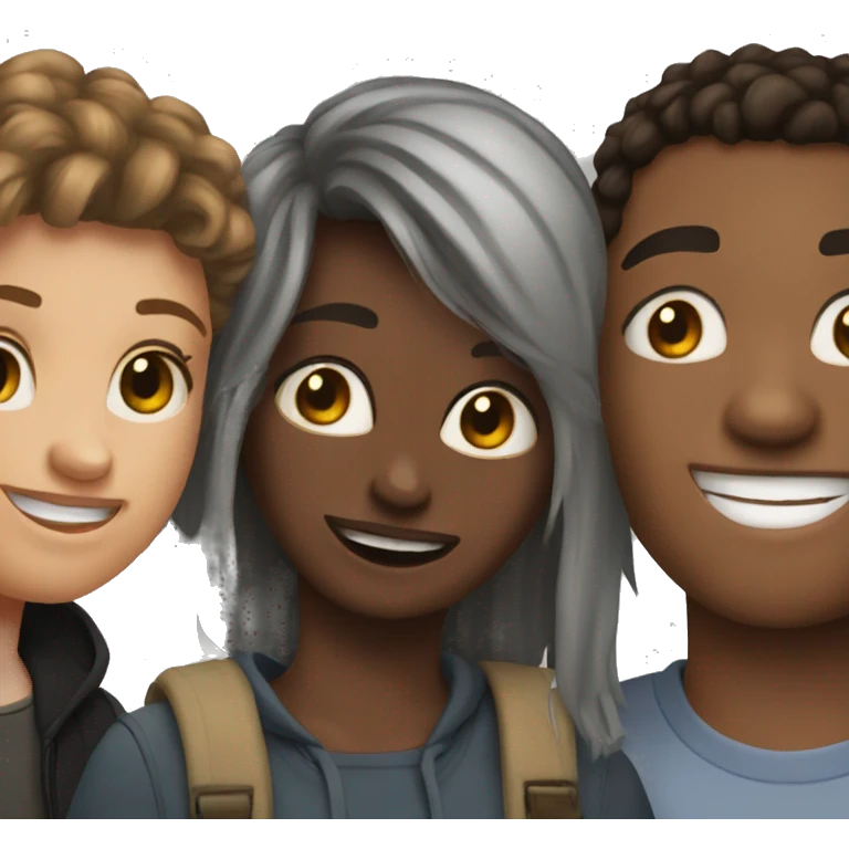 Group of friends  emoji