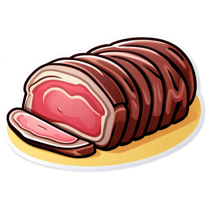 Roast beef late night emoji