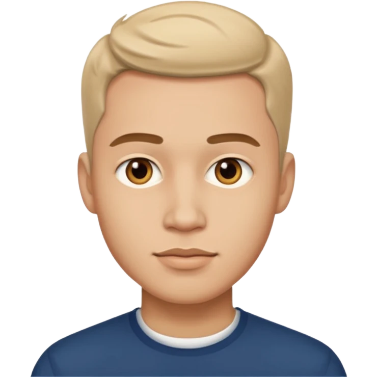 Man very style face emoji
