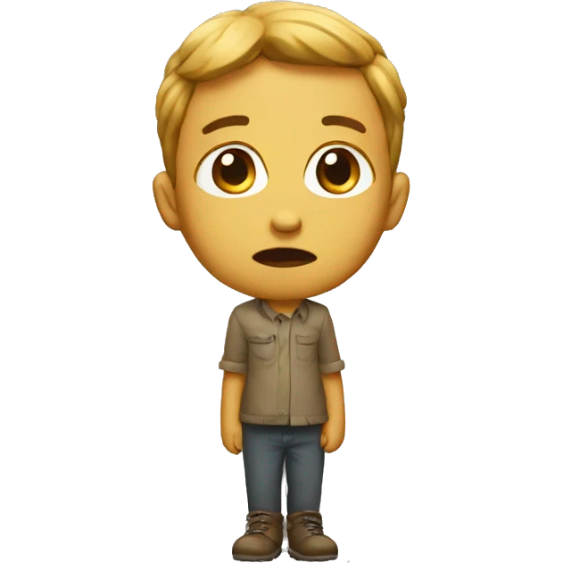 begging to stop emoji