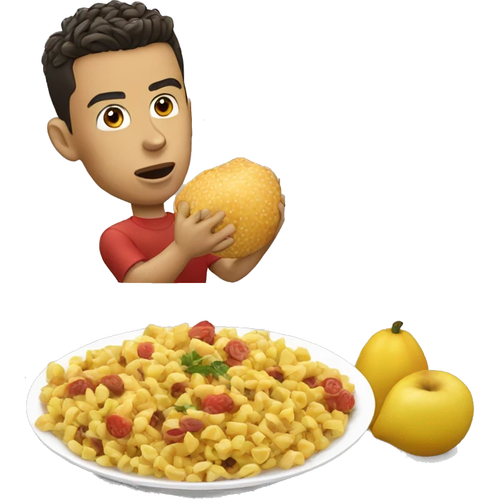 ronaldo qui mange emoji