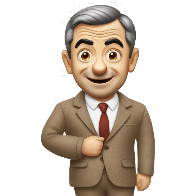 mr bean tedy emoji