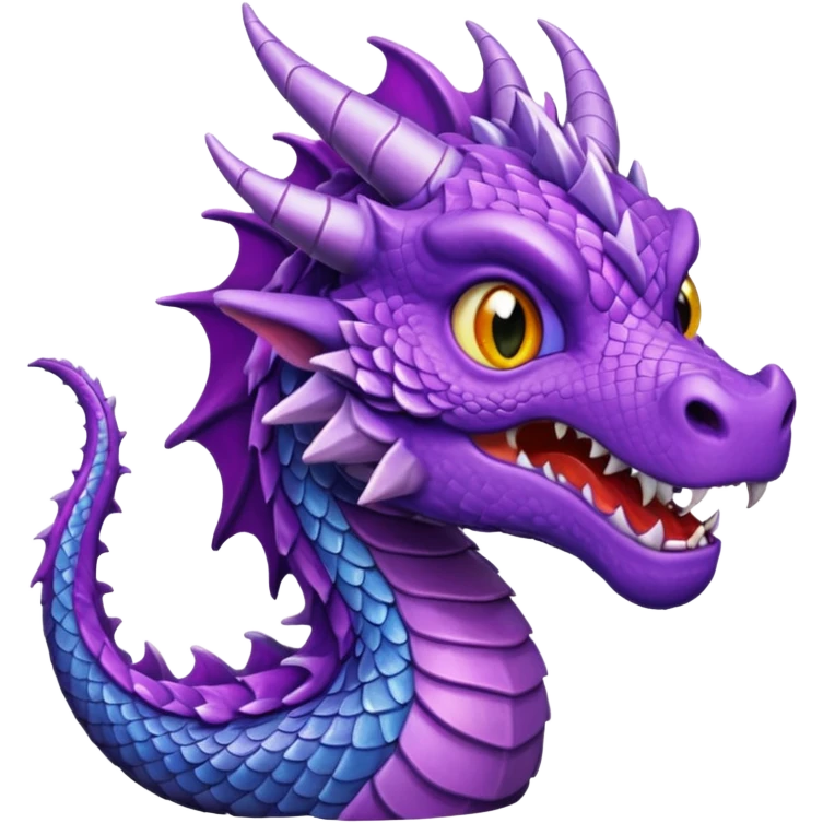 purple dragon emoji