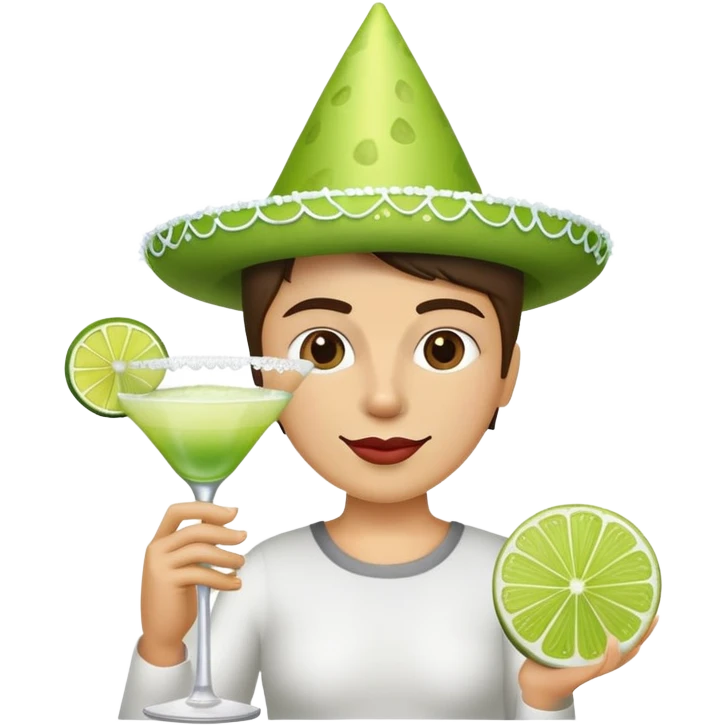 Margarita fun time  emoji