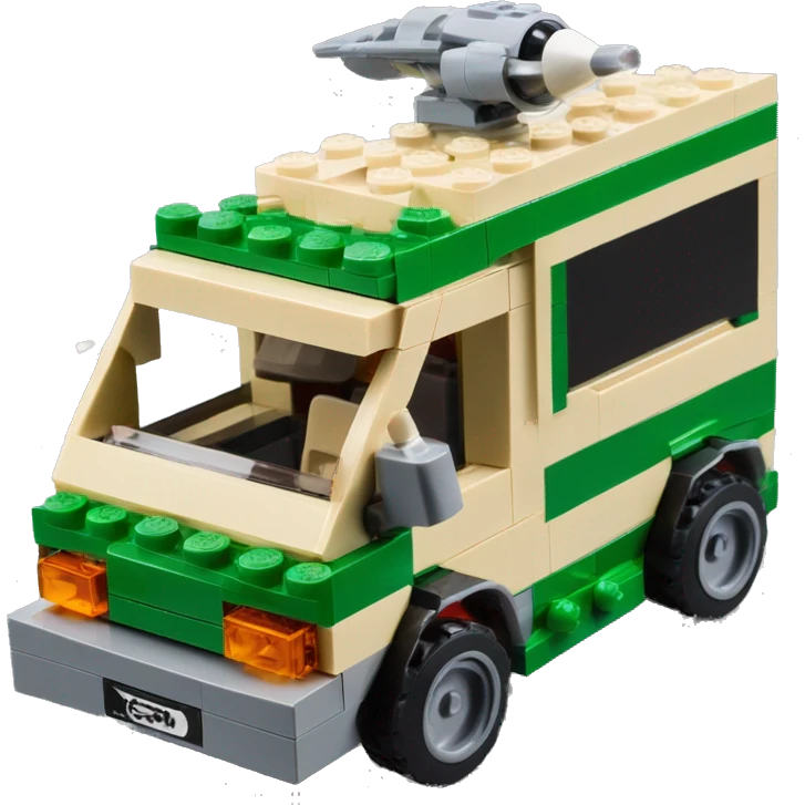Lego.Planet Express delivery fr-s emoji