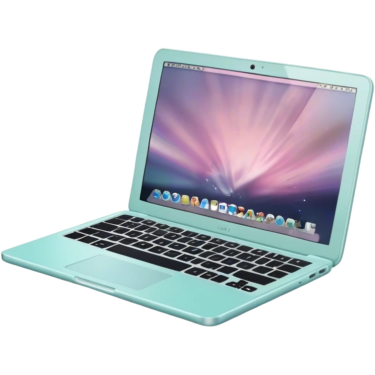pastel laptop emoji