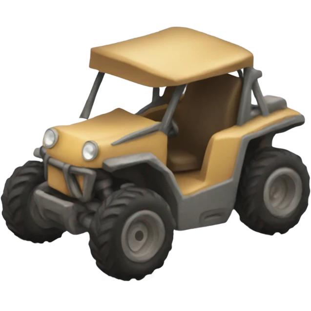 Dirt buggy emoji