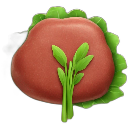 plant based meat emoji