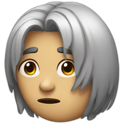 Triste emoji