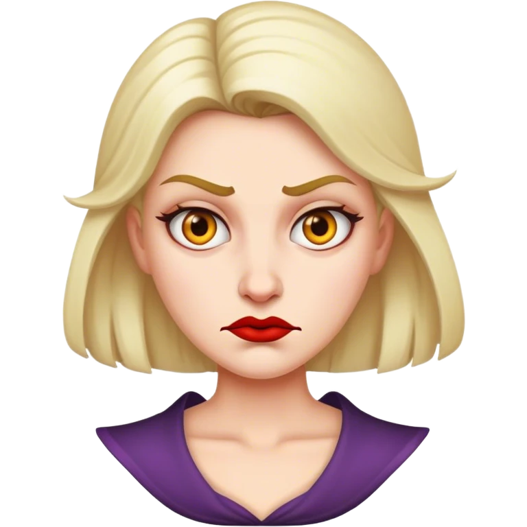 Mean lady  emoji