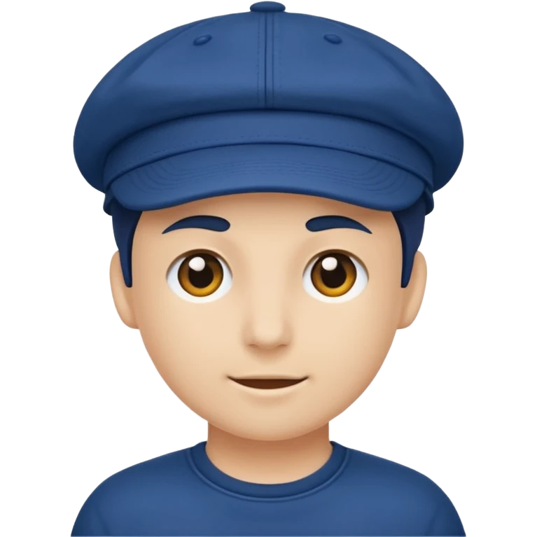 cloth Cap, not knitted. emoji