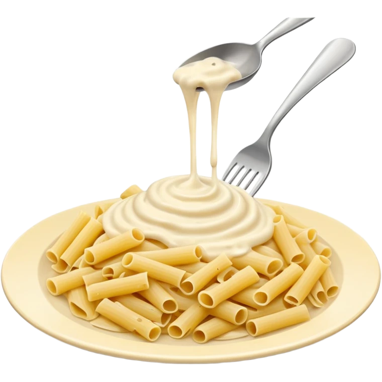 white creamy saucy pasta emoji