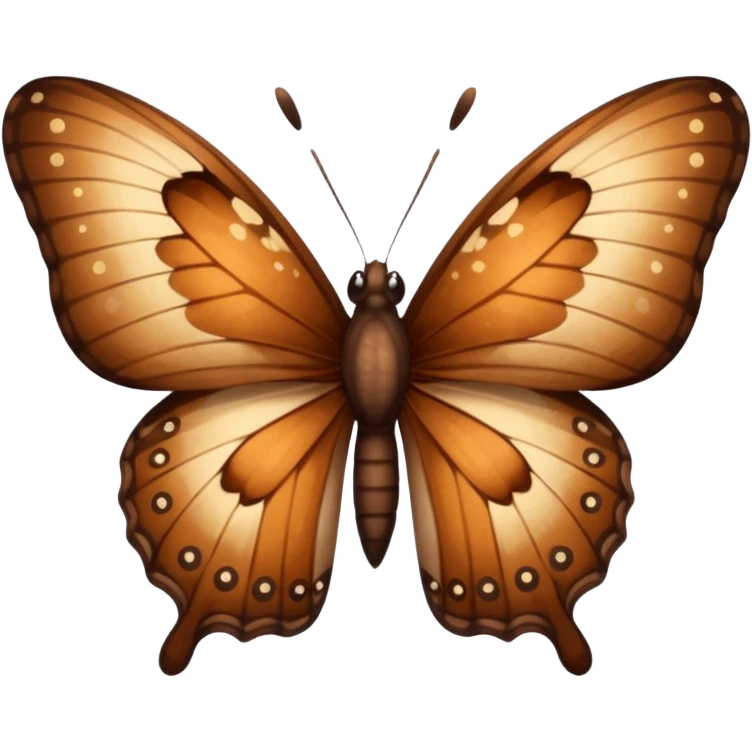 Brown butterfly  emoji