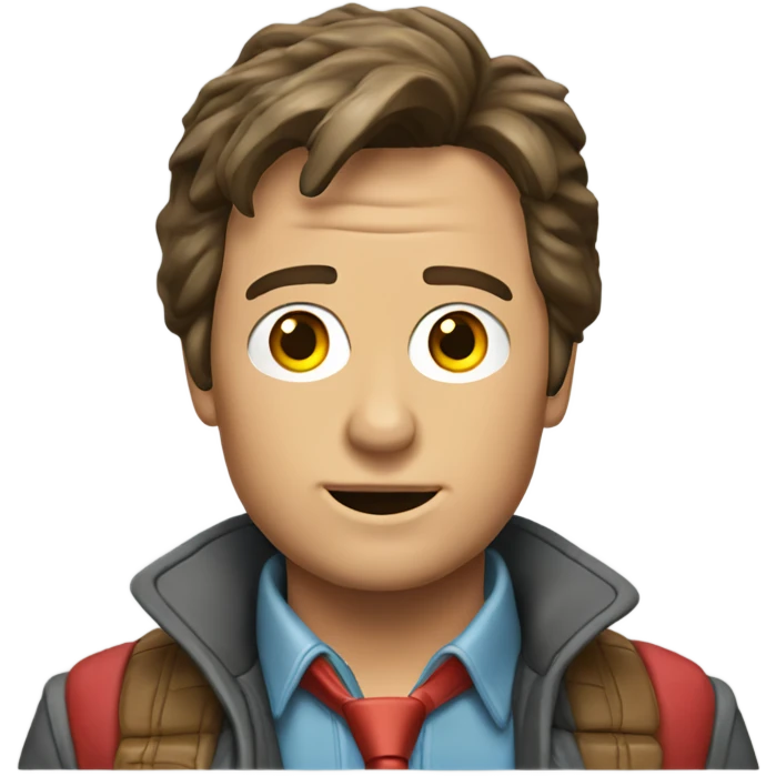 Marty McFly emoji