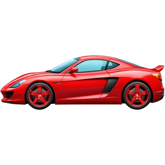 expensive red car emoji