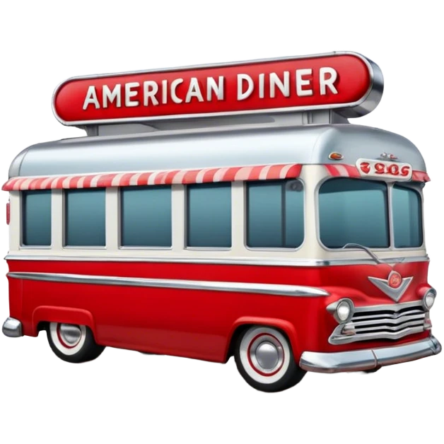 route 66 american diner emoji