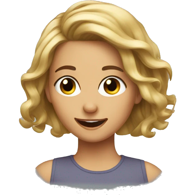 girl hair flip emoji