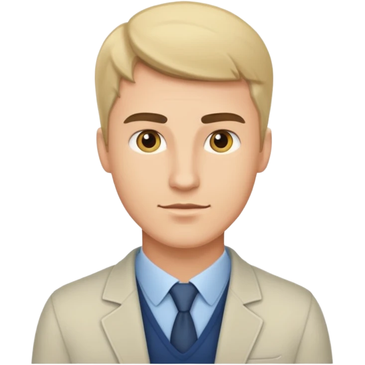 Handsome guy in control  emoji