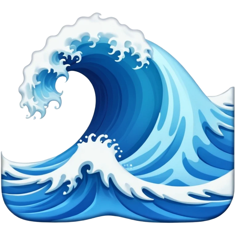 a wave  emoji
